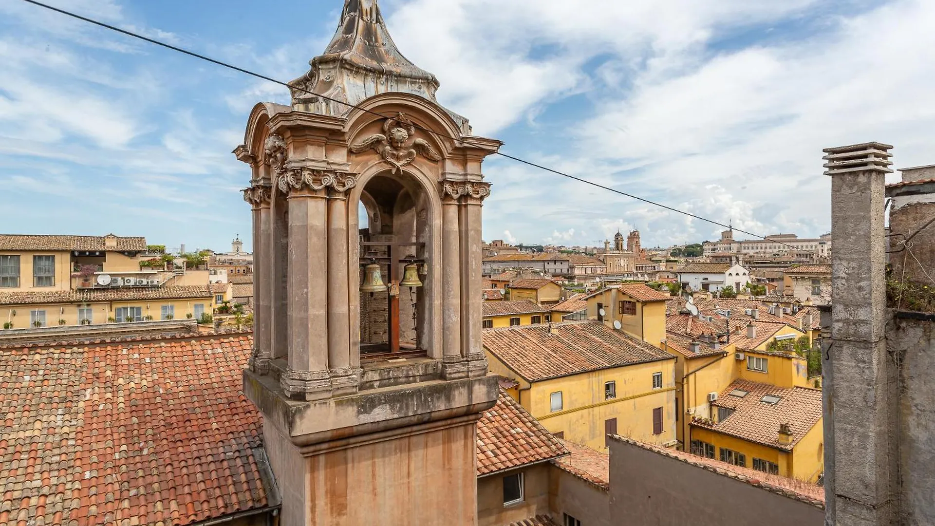 Iflat Pantheon & La Dolce Vita Skyline Penthouse Roma Daire